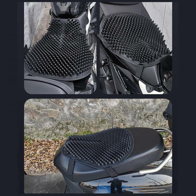 Coussin de siège en Gel 3D pour moto, couverture d'air, Absorption des chocs, décompression, confort universel