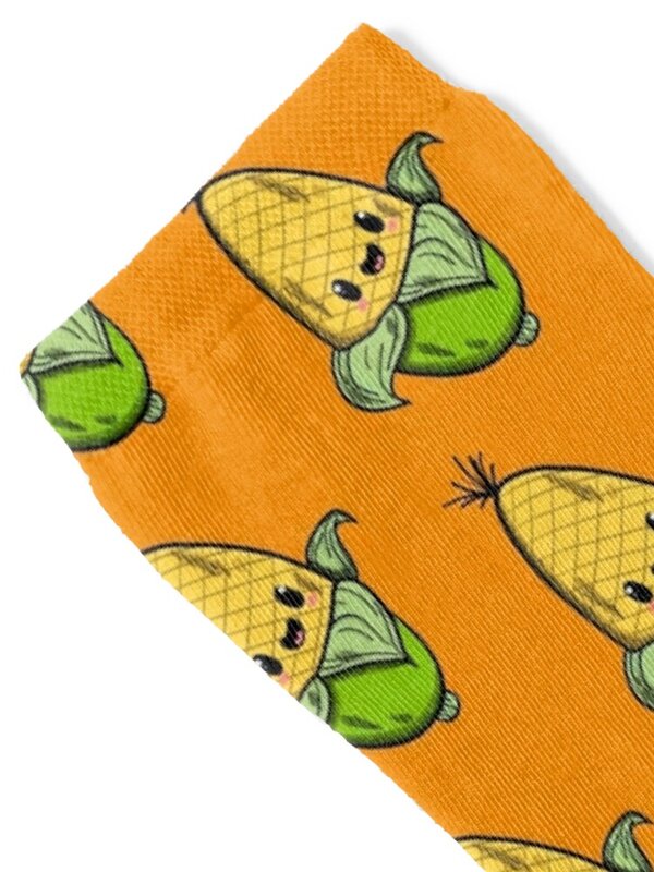Corn Harvest Lovers Socks, Meia de Natal colorida para mulheres e homens, Valentine Gift Ideas