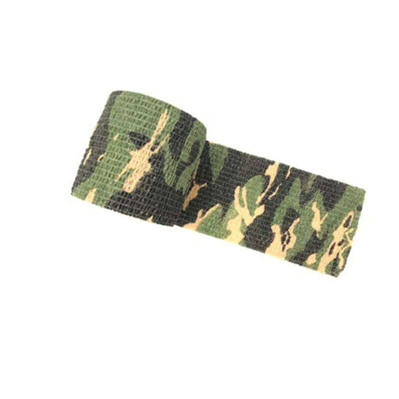 CamSolomon-Ruban de camouflage auto-adhésif non tissé, 1/12 rouleaux, 4,5 m x 5cm, fournitures de chasse durables