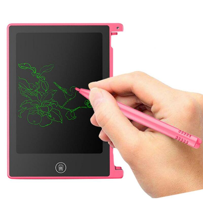 Portátil LCD Digital Drawing Board com caneta, Graffiti Escrita Tablet, 4,4"