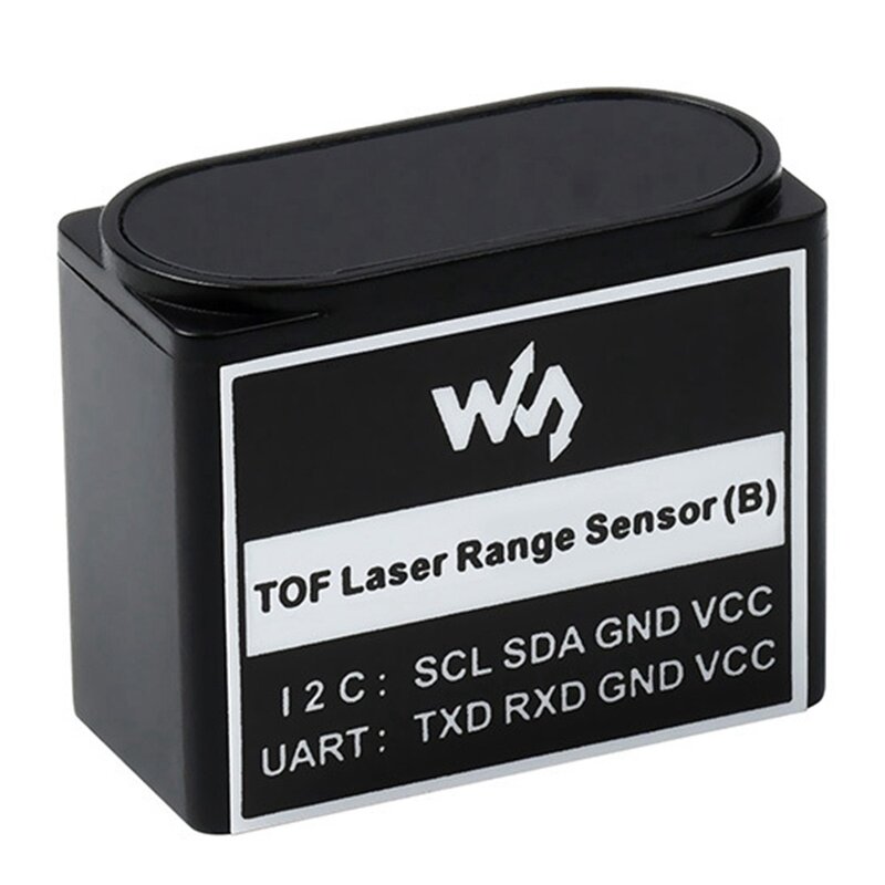 Waveshare TOF Range Sensor (B) Module UART Serial Port I2C Interface Communication for Raspberry Pi or Arduino