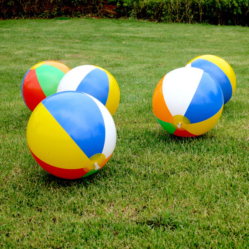 كرة شاطئ قابلة للنفخ للأطفال ، لعبة تعليمية ، حمام سباحة بحري ، كرة لعب مائية