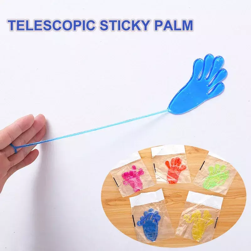 Elastic Sticky Hands Toy for Kids, Squishy Slap, Novidade Presente, Party Favors Supplies, Engraçado, 50 Pcs