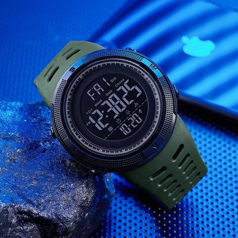 YIKAZE Y01 orologi digitali da uomo orologio da polso sportivo militare multifunzione orologio elettronico da studente luminoso impermeabile per uomo