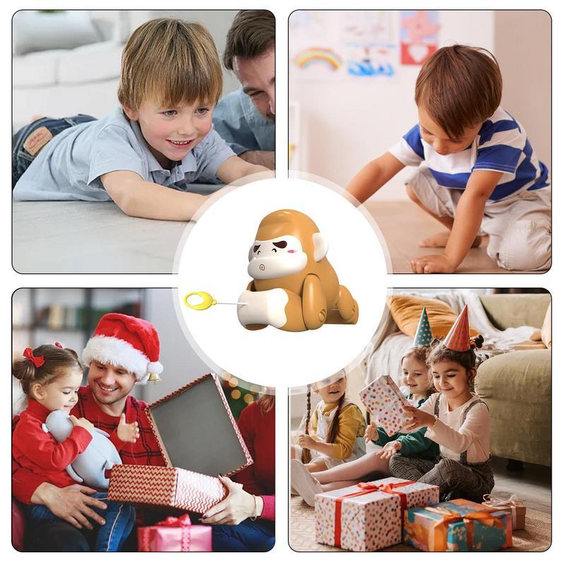 Игрушка для активного отдыха Pull String, безопасная и надежная строительная прочная и креативная игрушка для малышей, стимулирует визуальное развитие для детей и мальчиков