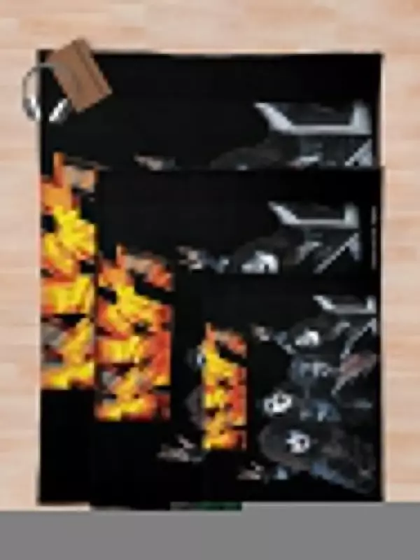 ผ้าห่มลาย Kiss Band สำหรับเด็กอ่อนผ้าห่มสำหรับโซฟาขนาดใหญ่เป็นพิเศษ