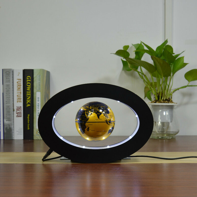 Veilleuse Globe Maglev pour la décoration de la maison, ornements uniques, cadeau d'ouverture, créatif, nouveau