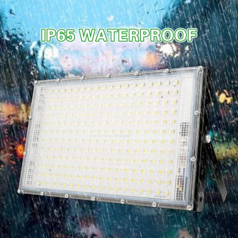 Refletor Led Flood Light 110V 220V 50W 100W 150W 200W Outdoor Floodlight IP65 Waterproof Wall Lamp Reflector Led Garden Lights