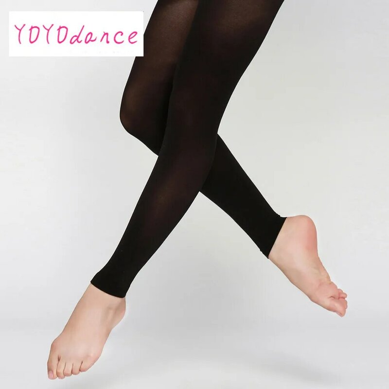 Collants de danse de ballet sans pieds pour filles, 2024 nylon flexible IQUE dex, SA,MA,LA, noir, rose, collants souples pour enfants, vente en gros