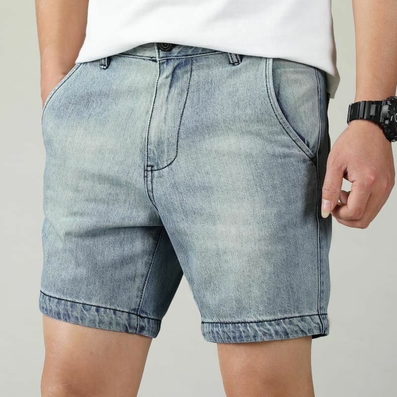 Летние сексуальные брюки с открытой промежностью, уличные эротические короткие облегающие джинсовые шорты, мужские винтажные повседневные брюки, мешковатые джинсы-карго, одежда Y2k