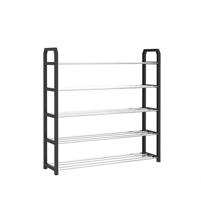 5/4/3 Layers Simple Shoe  Storage Shoe Cabinet Multi-layer Assembly Home Door Shoe Shelf Dormitory Rack