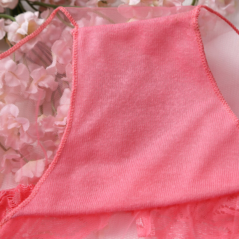 Culotte string Sexy pour femmes, sous-vêtement Transparent, taille basse, Style japonais, A50