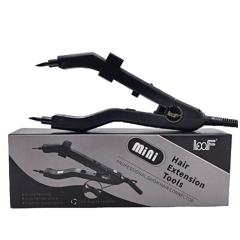 1Pcs  2024 New Temperature210℃ Hair Connectors Keratin Bonding Heat Iron Hair Extension Mini Heating Tip Adjustable Tools