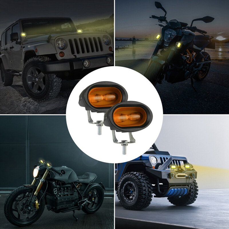 4 Cal 6d obiektywu Led światło robocze światła przeciwmgielnego 12V 24V do samochodu Jeep Off-Road Heavy SUV ATV UTV samochód ciężarowy reflektor motocyklowy