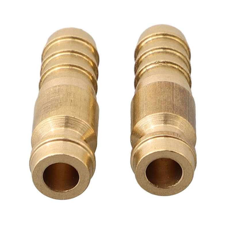 6mm Gas Water Male Adapter Connector 2x Fit For TIG Welding Torch Intake Welding Equipment Accessories CNC Metalworking Tools