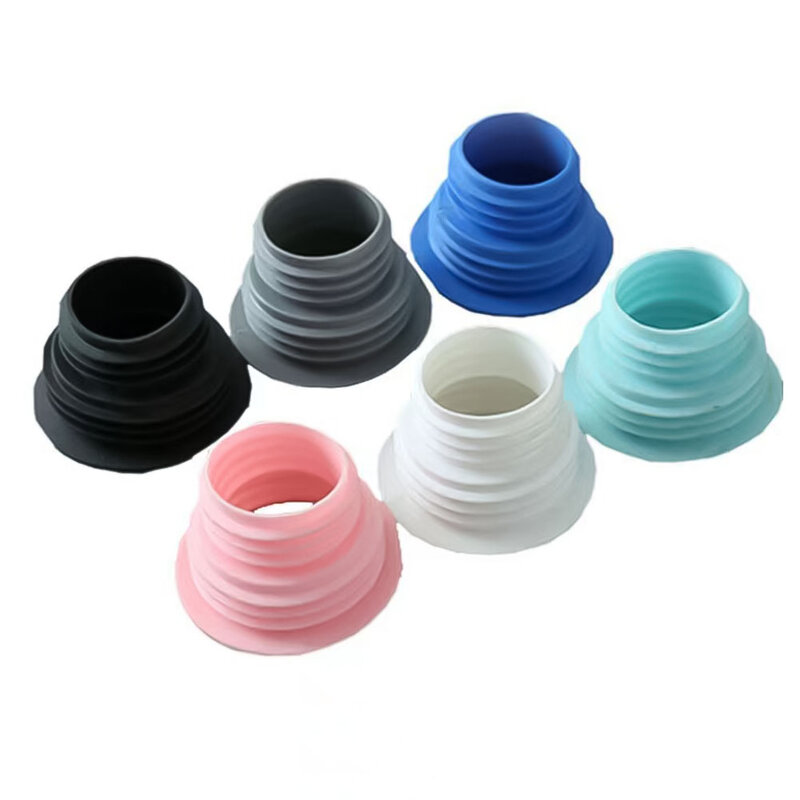 4 pezzi tubo di scarico tubo tappo in Silicone anello di tenuta per fognatura lavatrice serbatoio dell'acqua giunti per tubi di fognatura accessori per il bagno