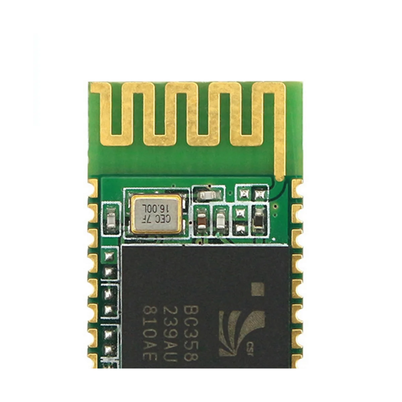 Módulo de transmissão serial sem fio Bluetooth, conectado ao microcontrolador 51, Csr,-06