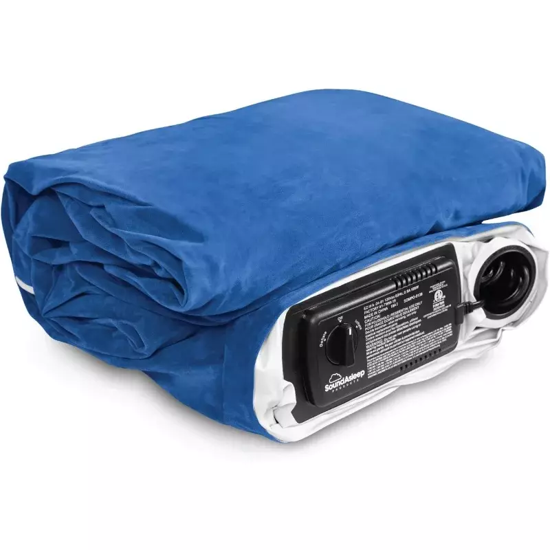 Soundsleep-colchón de aire de lujo de la serie Dream con tecnología ComfortCoil y bomba de alta capacidad integrada para el hogar y la Campin