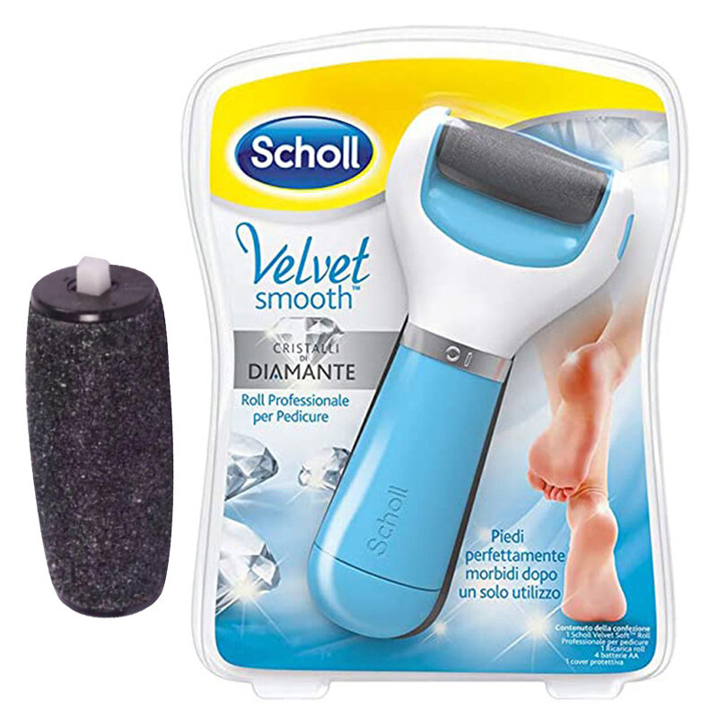 Têtes d'outil de soin des pieds, dissolvant de peau dure, rouleaux de remplacement pour lime Scholl, outil de soin des pieds, tous les jours, 1 pièce