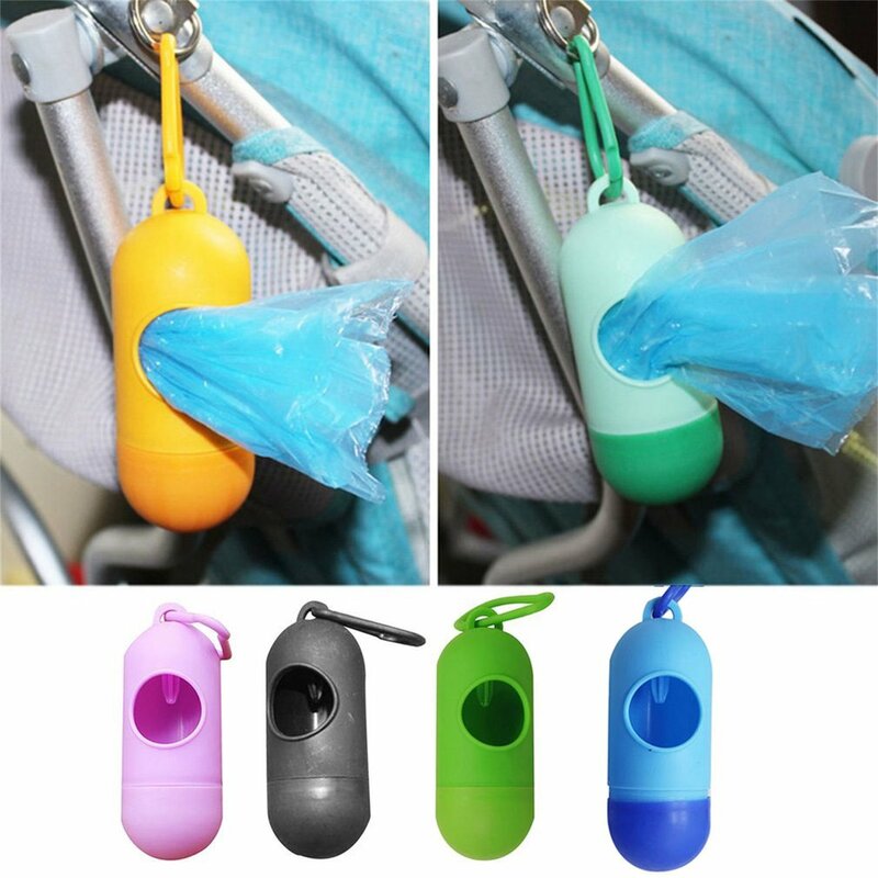 Hanging Baby Diaper Bag Box Portable Baby Pet Garbage Rubbish Bag Storage Case Plastic Organizer for Mommy and Baby