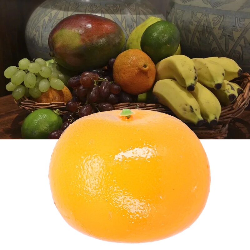 1PC Artificial Fruits Plastic Apples Simulation Banana FAKE Lemon For Wedding Home Garden Kitchen Decor Festive Party Supplies