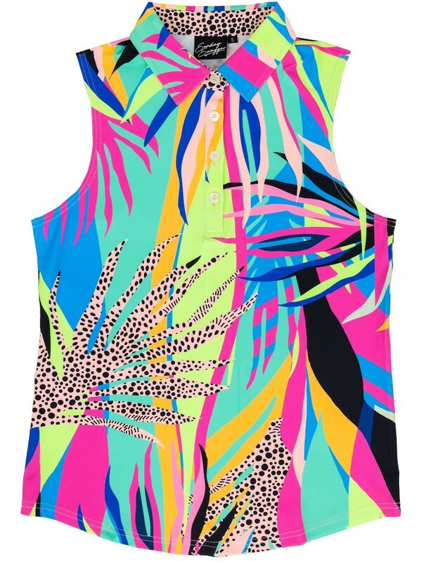 Sunday Swagger-Camiseta de golf para mujer, polo de carreras, camiseta de manga corta, polo de fútbol, tenis, camisa informal de poliéster de secado rápido