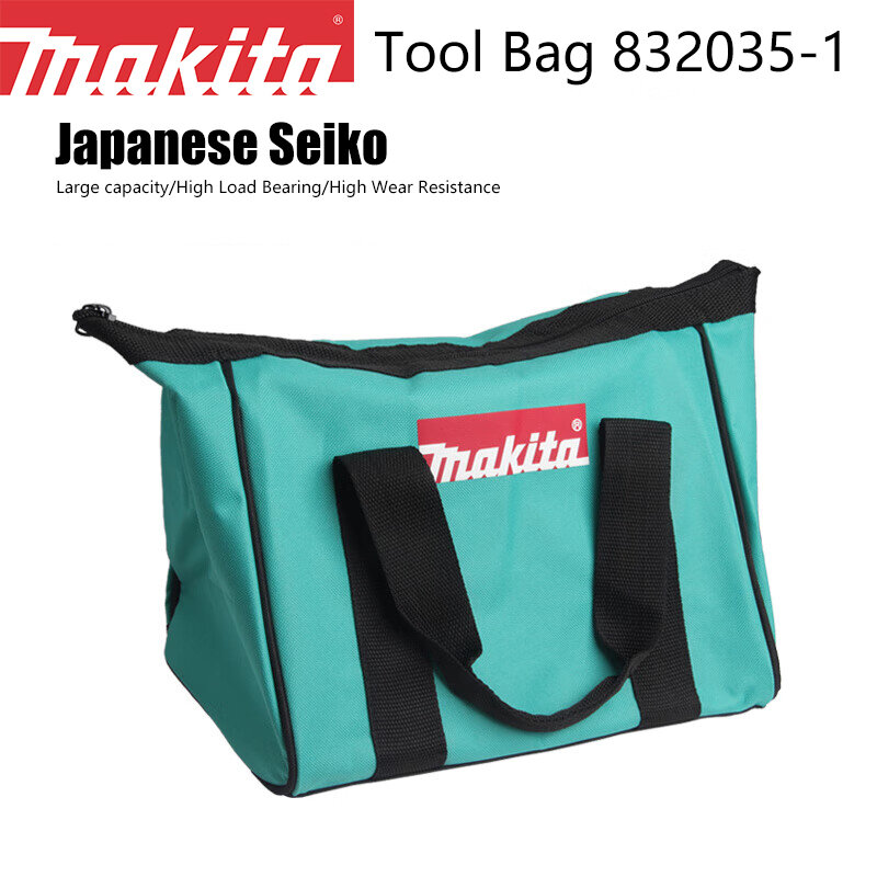 Bolsa de herramientas Makita, Kit de herramientas multifunción multicapa de un solo hombro, de nailon, 832035