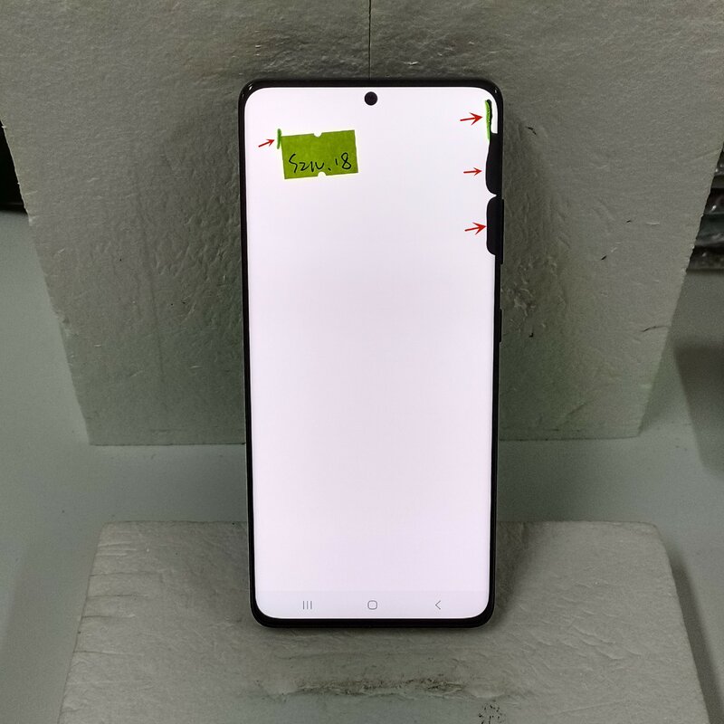 จอ LCD ขนาด6.8นิ้วของแท้สำหรับ Samsung Galaxy S21 G998U G998พิเศษ5G G998F G998B หน้าจอสัมผัสอุปกรณ์อ่านพิกัดที่มีกรอบ