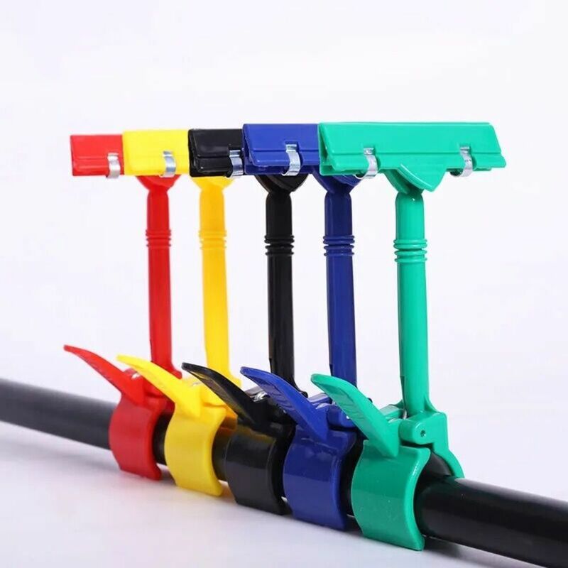 5pcs Rotatable Sign Paper Card Merchandise Retail Plastic Clips Holders Price Talker Tag Display Price Label POP Clips