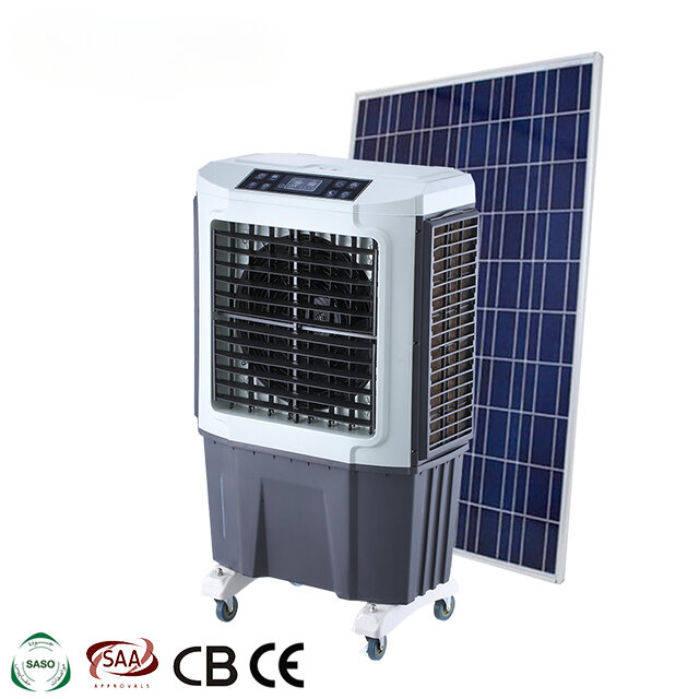 DC 공기 냉각 증발 송풍기, 태양 전지 패널 에어컨, 12V, 24V