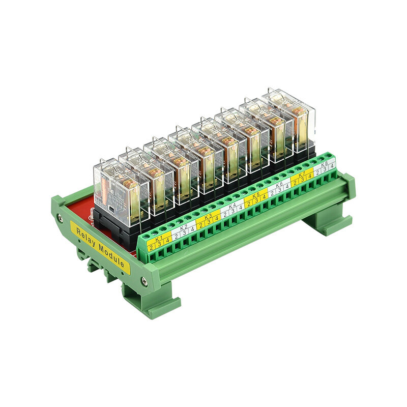 G2R-1 1NO1NC DC12/24V Entrada 8/10 Canais/maneira Microcontrolador PLC Isolamento Sinal Amplificador Placa Módulo De Relé