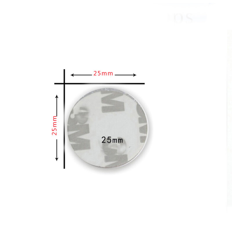 25mm 13,56 mhz HF IC Karte UID Veränderbar Beschreibbare 0 null ISO14443A NFC UID tag für kopierer