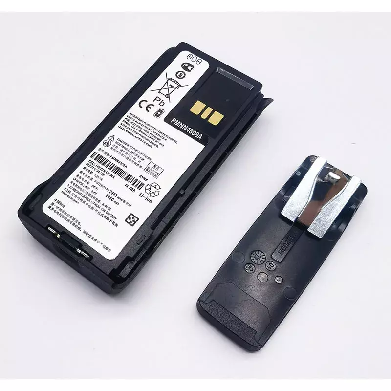 1pcs PMNN4809A 2600mAh Li-Ion Battery with Type-C Charging Port PMNN4809 for Motorola R7 R7A Two Way Radio Walkie Talkie