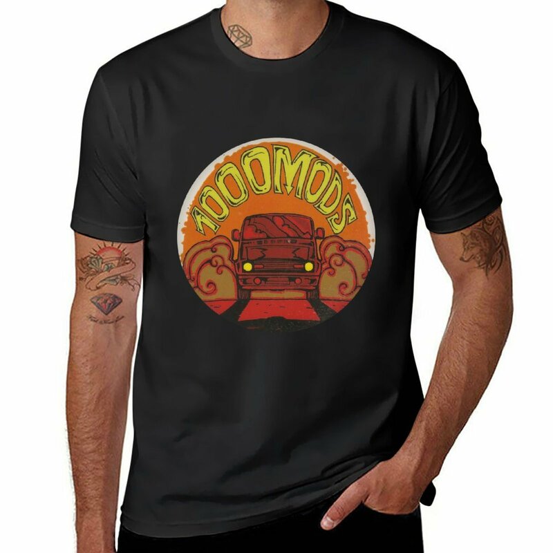 Logo Super Van Vacation, Novos 1000 Modelos Camiseta Masculina, Camisa de Suor, Camisas