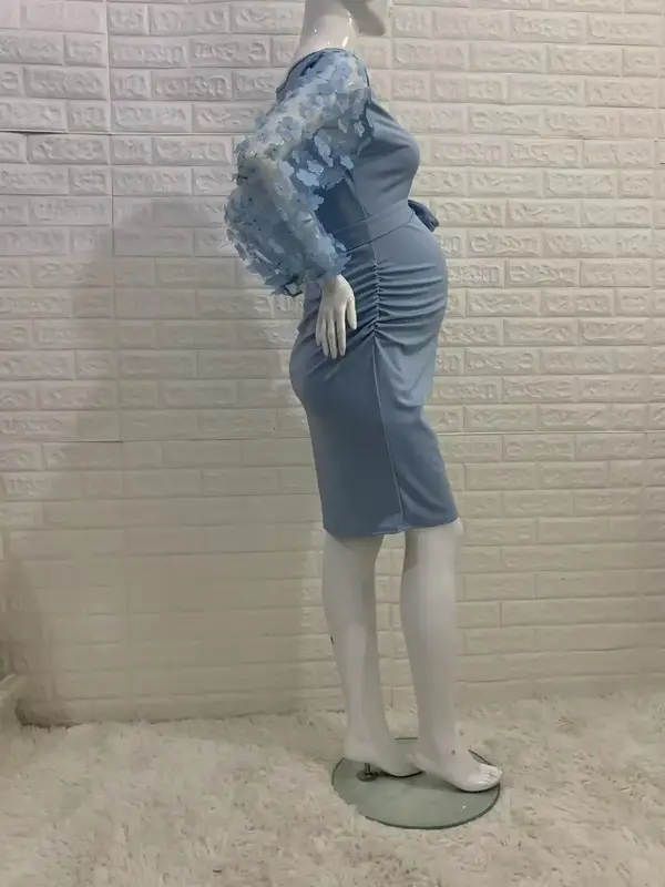 فستان ماكسي مطاطي للحوامل ، تنورة زهرة ، إكسسوارات للتصوير الفوتوغرافي ، فساتين الأمومة الطويلة ، ملابس تصوير الحوامل