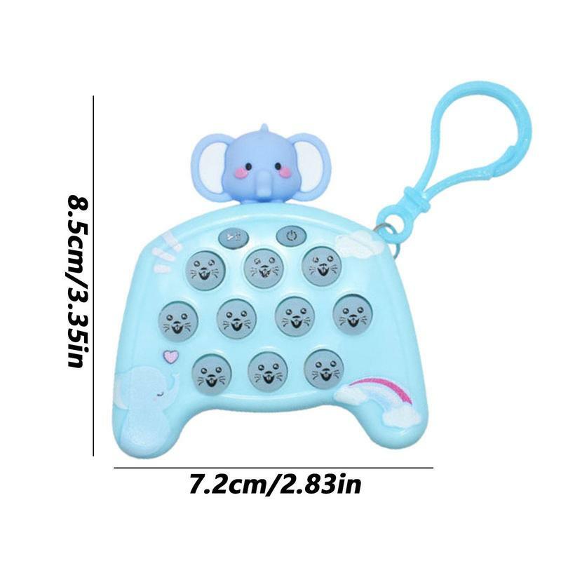 Fast Push Bubble Game Cartoon Animal Bubble Stress Pop Light Up Game Toy Game Machine That Exercises Reaction Ability And