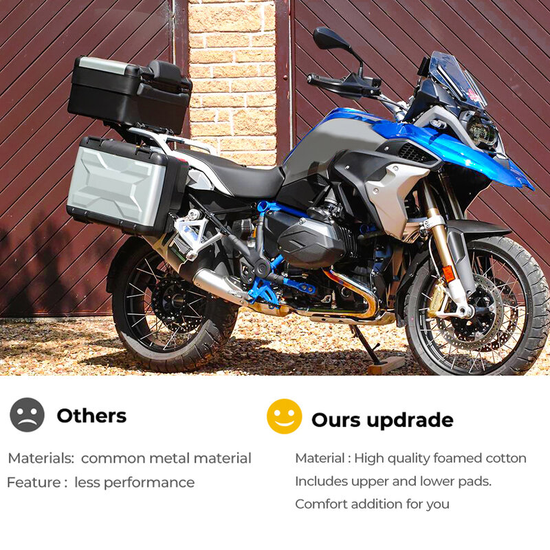 Motorcycle Backrest Pad For BMW Top Vario Case For BMW R1200 1250 GS R1200GS R1250GS LC ADV F800GS F850GS Adventure Vario Cases