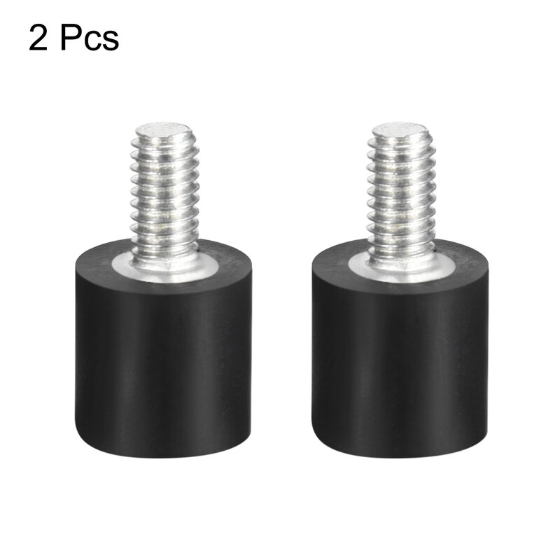 2pcs M4 M5 M6 M8 Male To Female Thread Rubber Shock Absorber Crash Pad Damper Anti Vibration Isolation Mount for Welding Machine