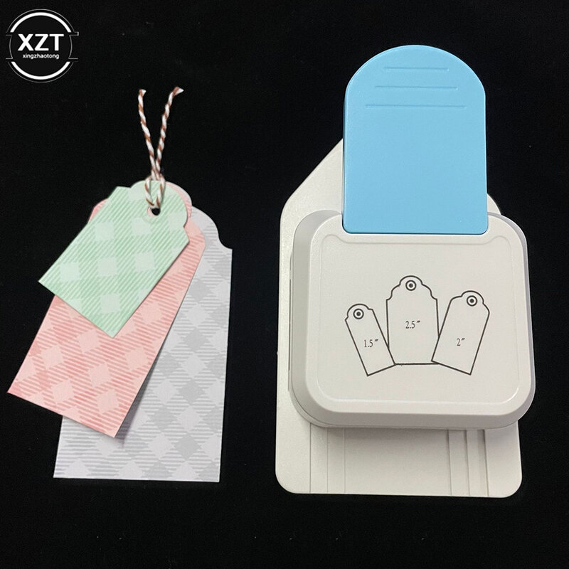 Tag Punch Corner Rounder Cutter Paper Label Punch for Scrapbooking Card DIY Crafts Projects, Bookmarks, Card Making Supplies