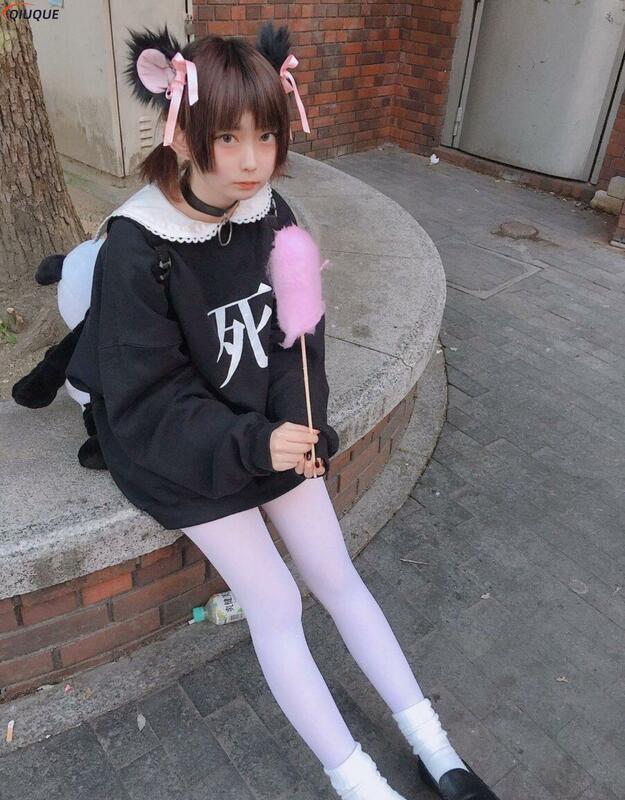 여성용 헐렁한 양말 부츠 스타킹, 일본 여고생 JK 유니폼, 코스튬 액세서리, 레그 워머 코스프레 양말