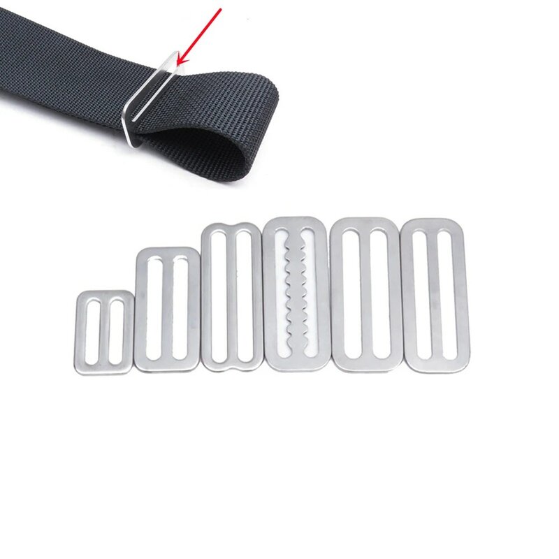 Weight Belt Rretainer KeeperRretainer Keeper Clip Buckle  Ring Slide Buckle Fixed Slider Adjuster Bag Strap Accessories