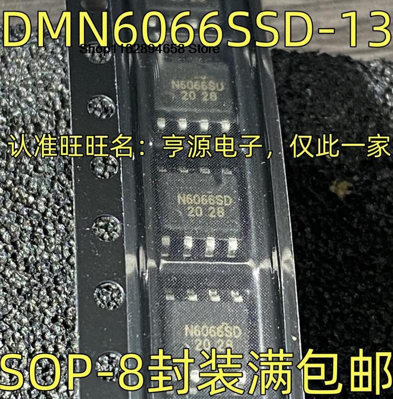 5 قطعة DMN6066SSD-13 MOS SOP-8 N6066SD