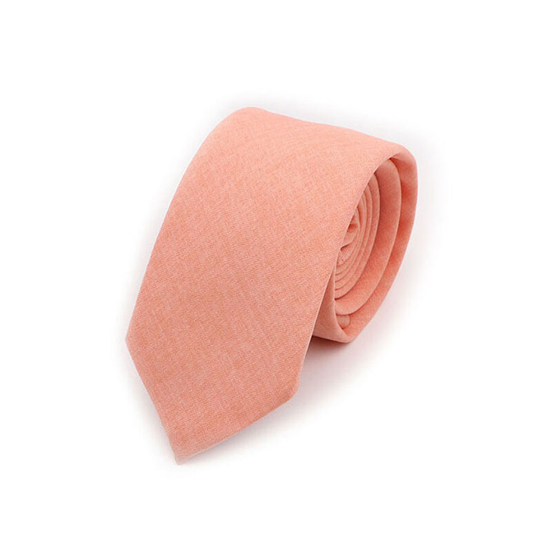 Solid Color Handmade Cotton Ties Men Necktie Striped Narrow Collar Slim Pink Sage Green Casual Tie Wedding Suit Accessories Gift