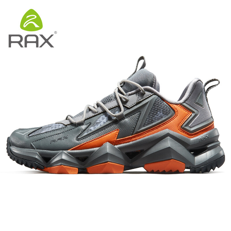 Rax-zapatos de senderismo impermeables para hombre, Botas de senderismo transpirables, zapatillas deportivas de Trekking al aire libre, zapatos tácticos