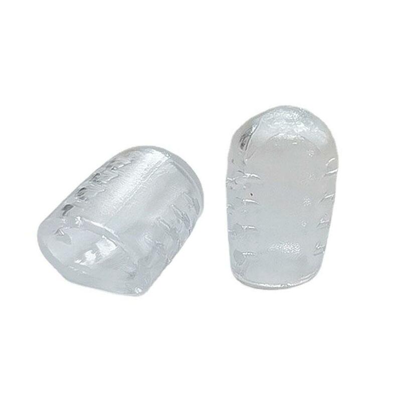 10 pcs/lot Silicone gel little toe tube corns blisters Corrector pinkie protector gel bunion toe finger protection gel sleeve