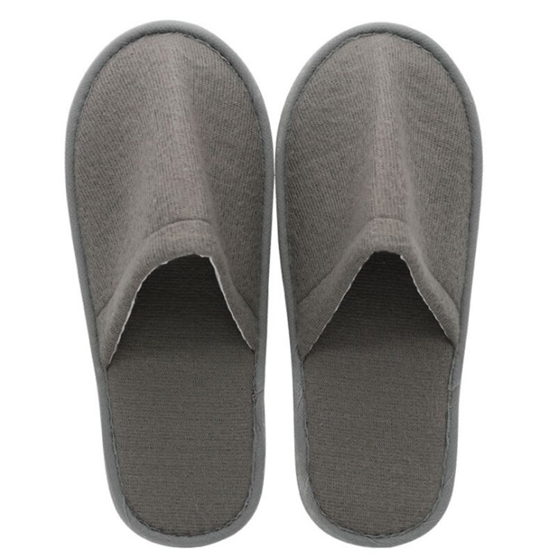 1 Pair Coral Fleece Bread Shoes Hotel Disposable Slippers Velvet Women Bedroom Winter Warm Cotton Home Guest Floor Slippers