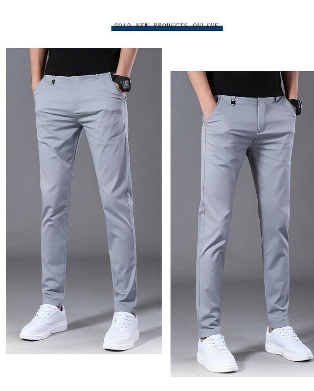 2024 Golf wear Spring and Autumn men's golf pants High quality elastic fashion casual breathable sports pants Size 29-38