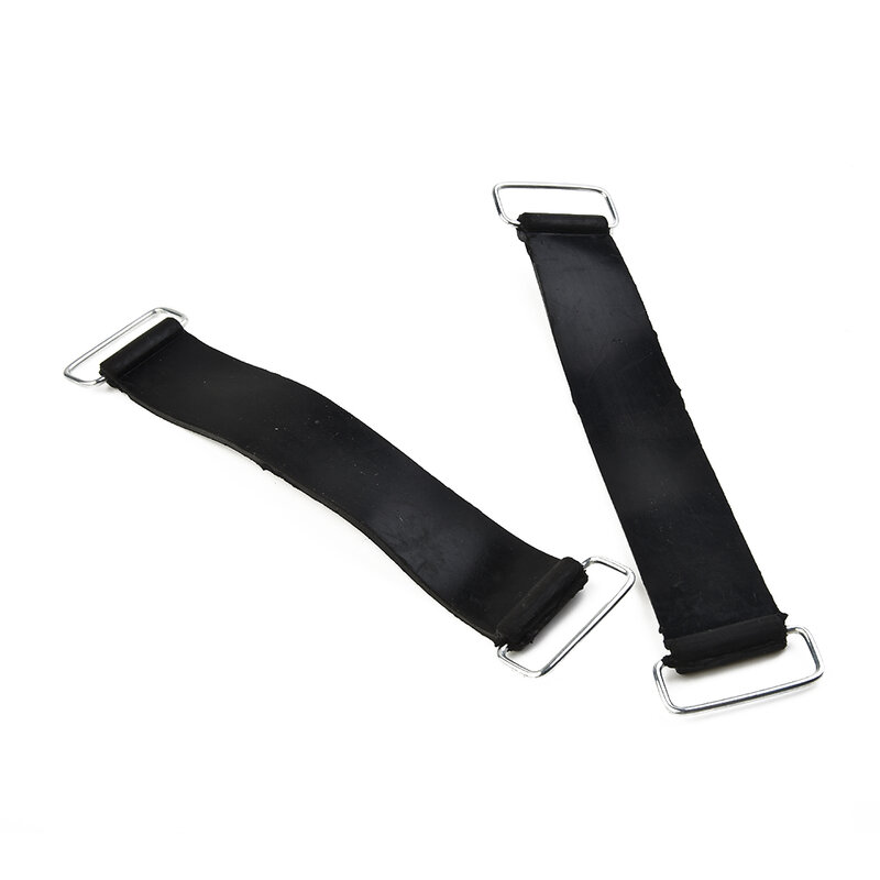 1/2pcs Motorcycle Rubber Battery Strap Holder Belt For Honda For Suzuki 18-23cm All Tricycles Scooters Rubber Belts Accessories