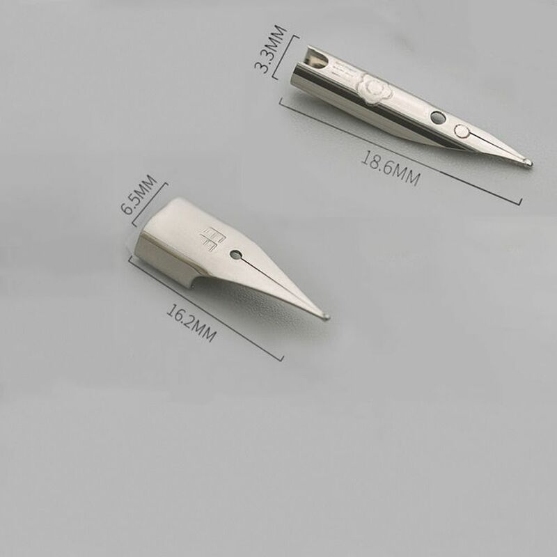 1/5/10PCS punta della penna stilografica di alta qualità punta immersa retrò punta della penna da 0.38mm sostituzione adatta per materiale scolastico forniture per la scrittura