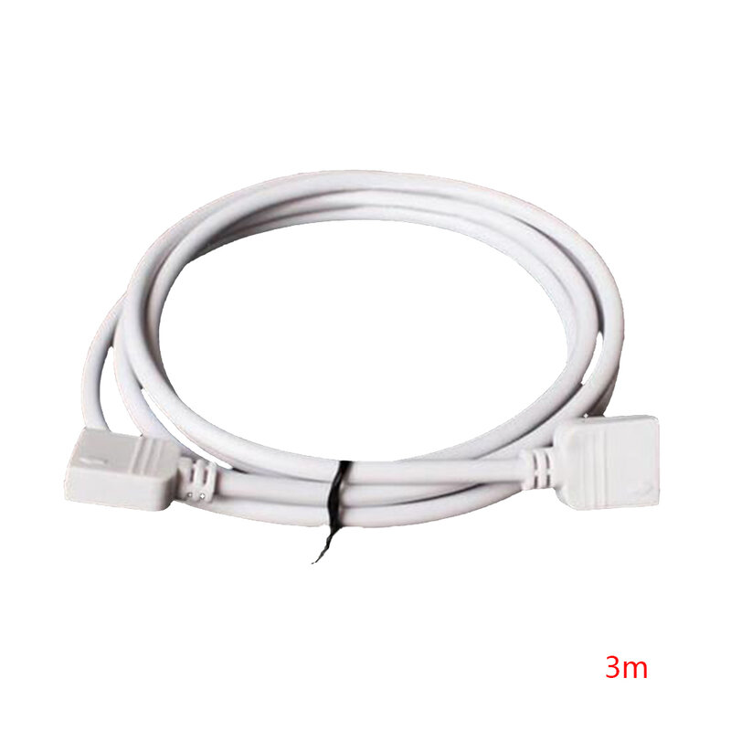 Extension de câble de connecteur femelle pour bande LED, 1, 5, 2, 5, 3, 5m, 4 broches, 5050, 3528, RVB